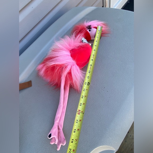 Douglas Phyllis the Flamingo Fuzzle Pink Stuffed Animal - Picture 5 of 7